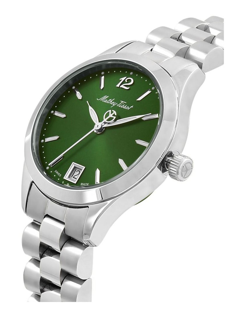 Mathey-Tissot Urban Quartz Green Dial Ladies Watch D411MAV