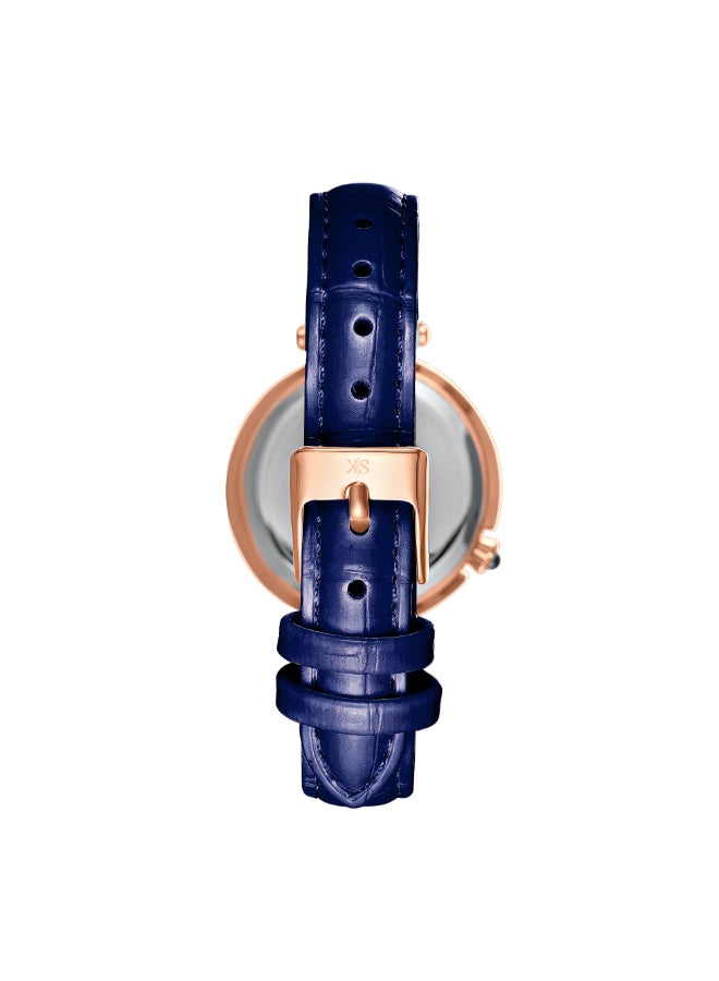 Women's Watch, Analog Display and Polyurethane Strap - K24510-RLNN, Blue