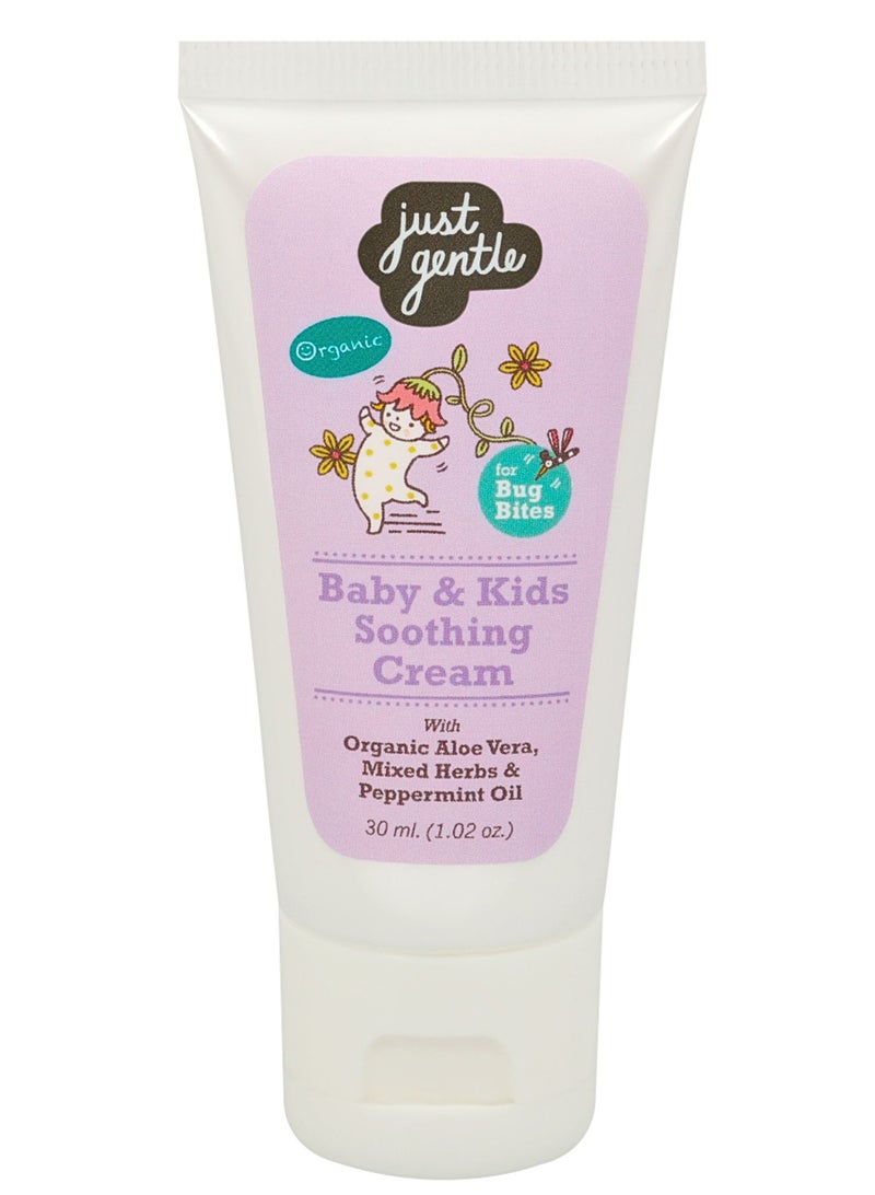 Baby Bite Relief Cream - Organic Aloe Vera & Lavender Oil, Soothes & Relieves Insect Bites, 30ml