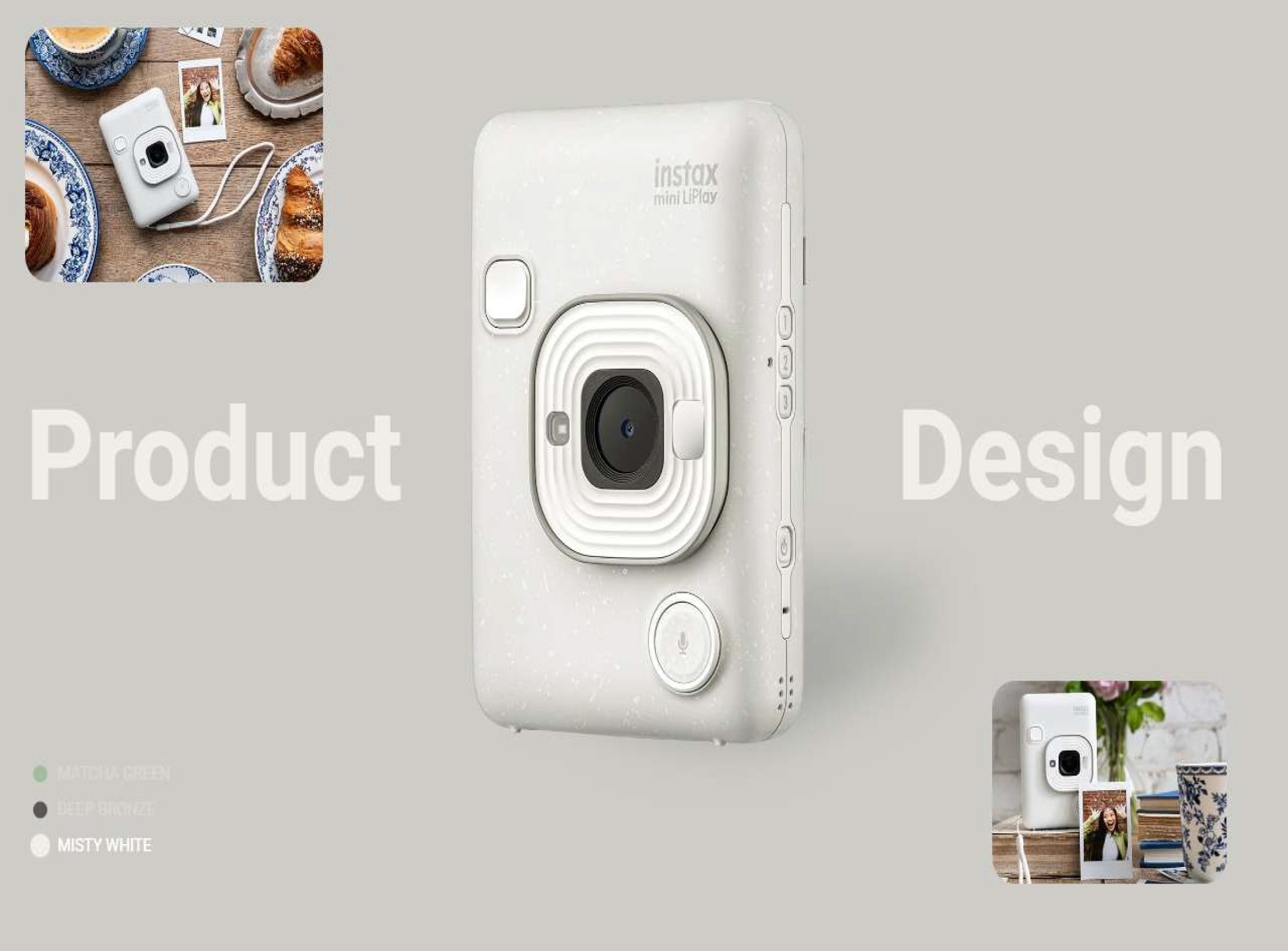 Instax Mini Liplay Hybrid Instant Camera - Deep Bronze