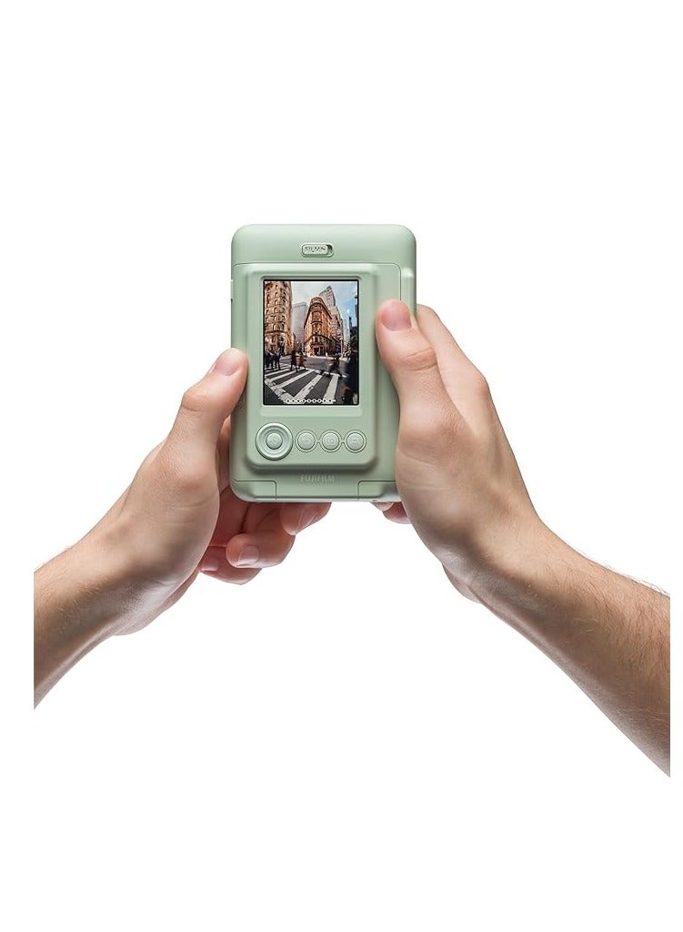 Instax Mini Liplay Hybrid Instant Camera - Matcha Green