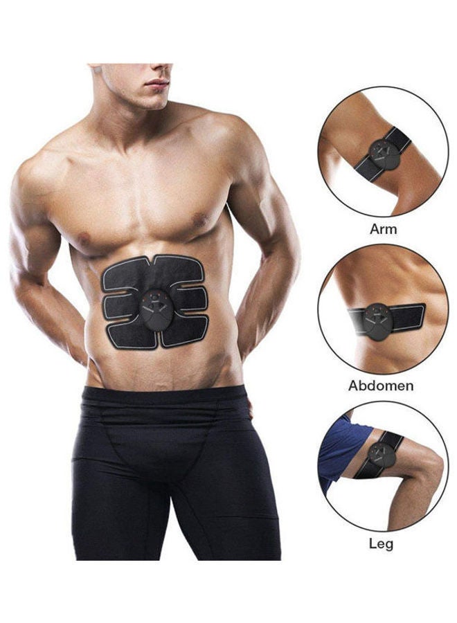 Muscle Toner Abdominal Toning Belt Ems Abs Trainer Wireless Body Gym