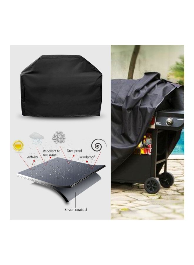 BBQ Grill Cover Black