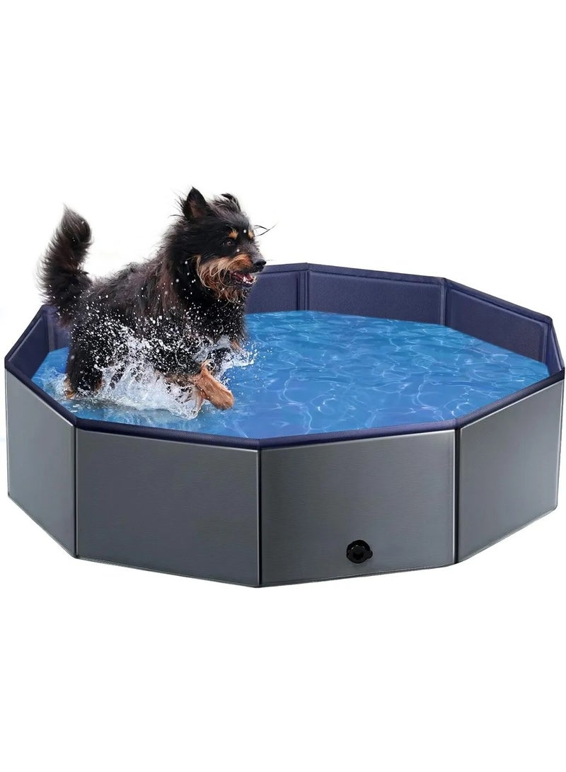 Reinforced Bottom Dog and Kids Pool - Portable and Durable Pool Fun