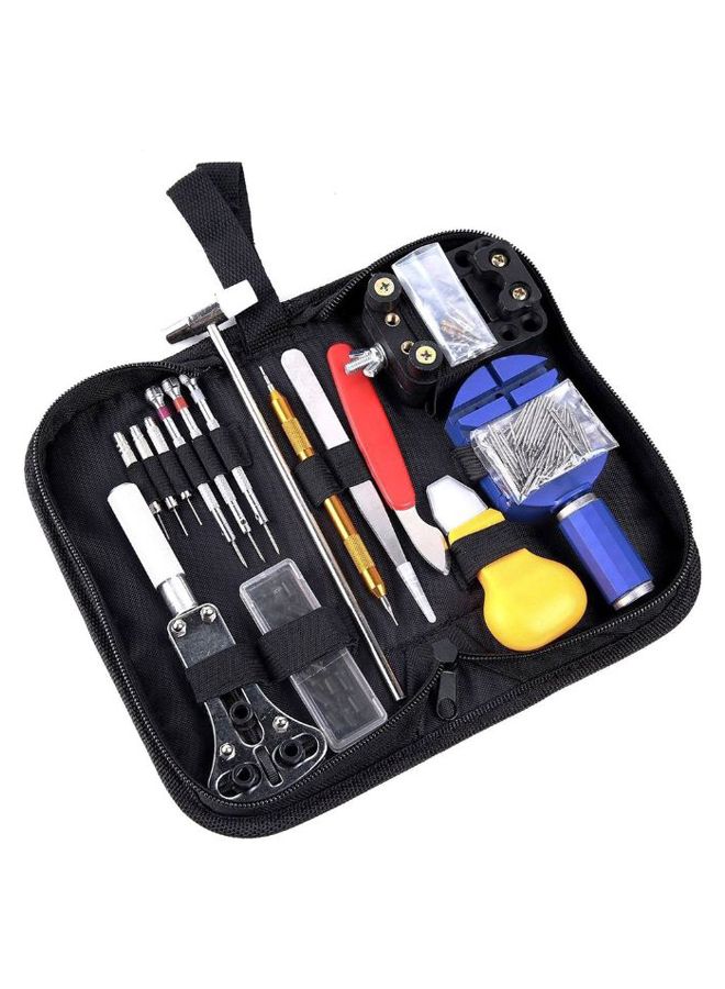 147-Piece Portable Watch Repair Tool Kit With Carrying Case