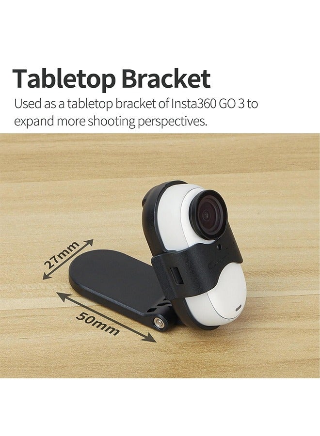 Magnet Pendant Compatible for Insta360 GO 3S/GO 3 Action Camera Desktop Base Stand Holder Expansion Adapter Mount Bracket Clip Clamp Magnetic Chest Mount Neck Strap Necklace Lanyard Cord POV Holder