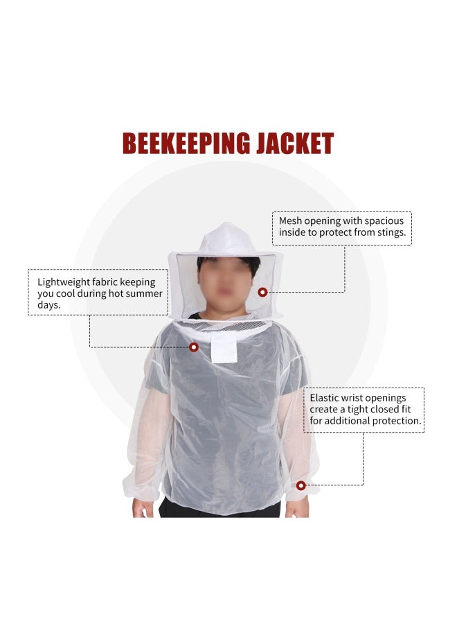 Professional Beekeeping Suit White