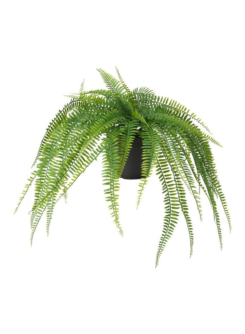 Artificial potted plant, in/outdoor hanging/fern, 12 cm