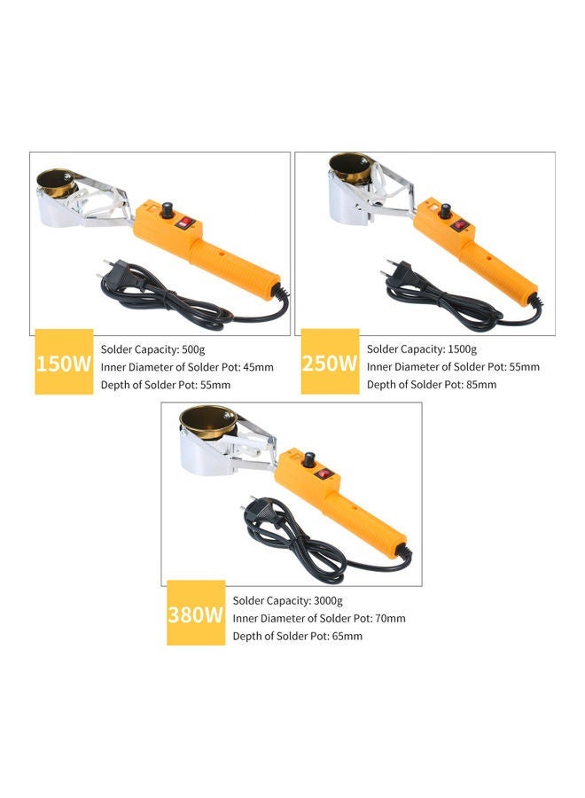 Portable Temperature Adjustable Titanium Alloy Tin Furnace Yellow