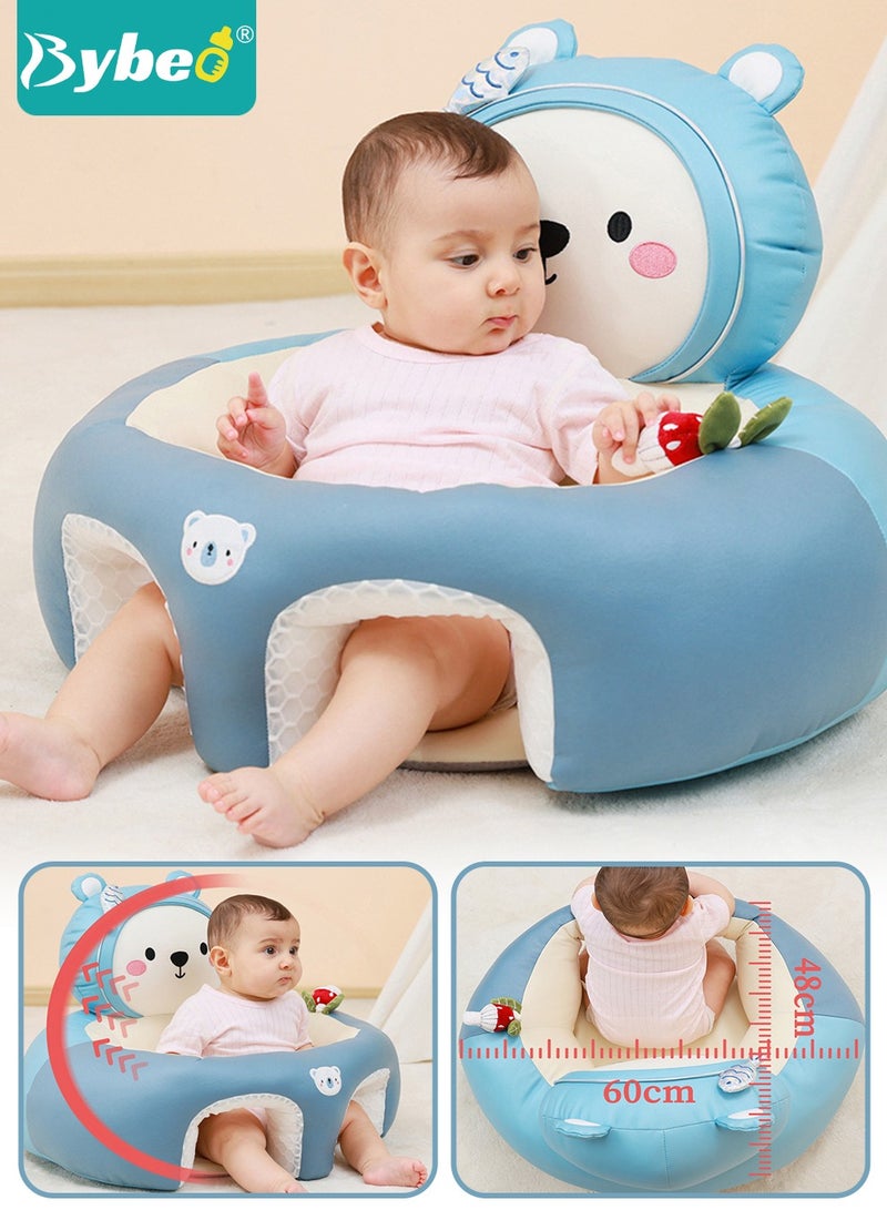 Baby Sitting Support Seat Sofa, Baby Sofa Learn Sitting Chair, Baby Sitting Chair, Infant Sit-up Sofa, Infant Floor Seat With Back Support, Toddler Activity and Feeding Seat, Gift for Kids Boy Girl