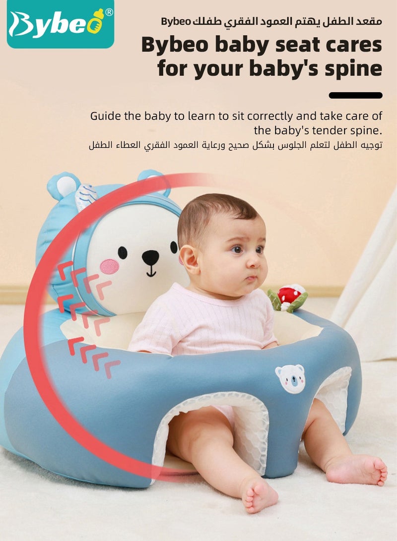 Baby Sitting Support Seat Sofa, Baby Sofa Learn Sitting Chair, Baby Sitting Chair, Infant Sit-up Sofa, Infant Floor Seat With Back Support, Toddler Activity and Feeding Seat, Gift for Kids Boy Girl