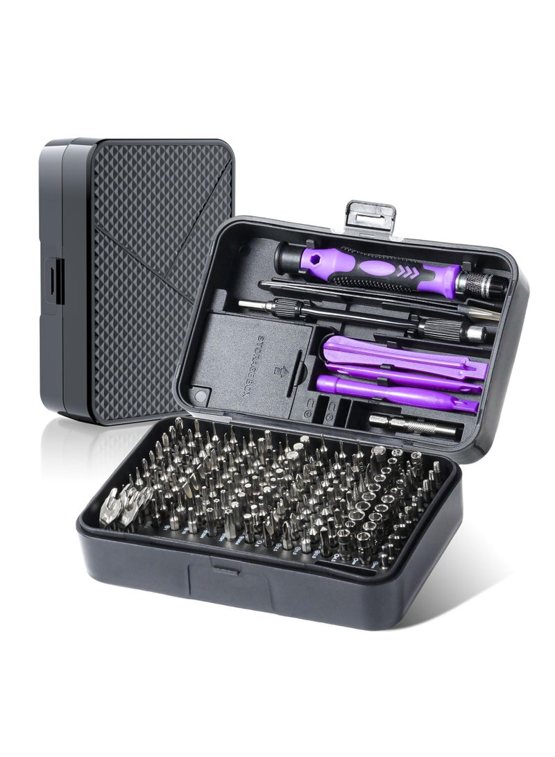 170 in 1 Precision Screwdriver Set, Professional Repair Tool Kit with Portable Case, Small Screwdriver Kit for PC, Computer, Cellphone, Tablet, iPhone, iPad, Mac, Electronic etc