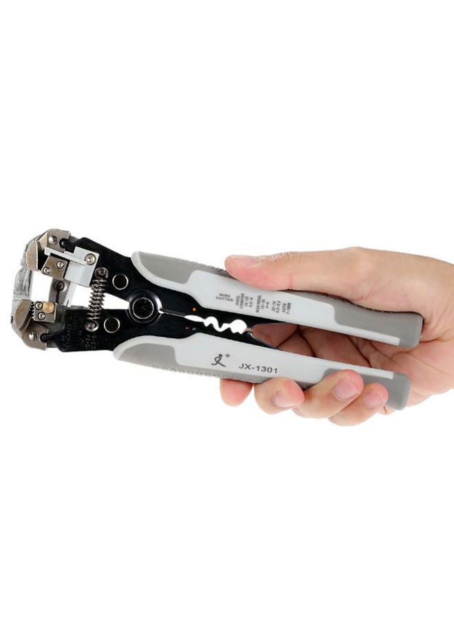 Multi-Functional Adjustable Cable Wire Stripper Grey/Black/Silver