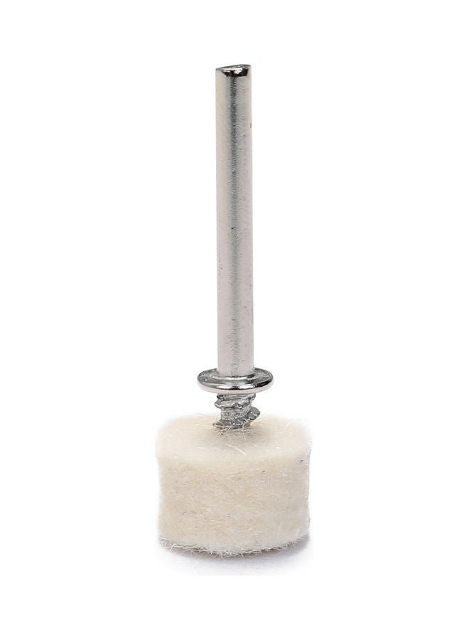 129-Piece Abrasive Polishing Tools White