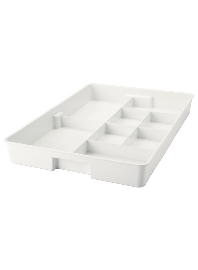 Insert with 8 compartments, white