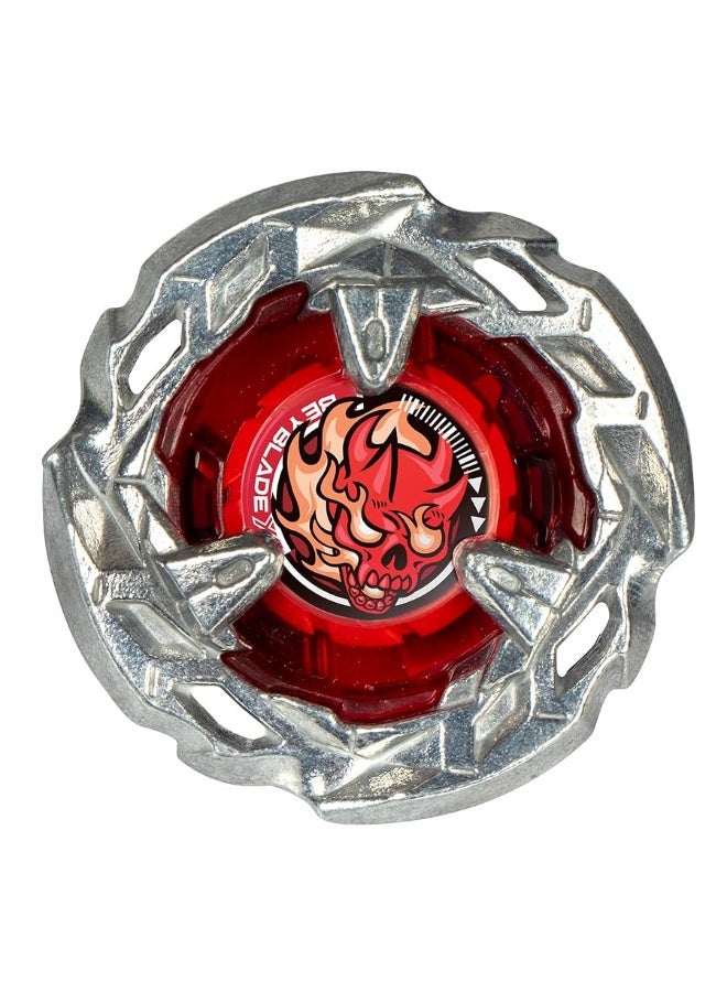 Beyblade X Scythe Incendio 4-60T Starter Pack Set with Balance Type Right-Spinning Top and Launcher; Battling Top Toys for 8 Year Old Boys and Girls