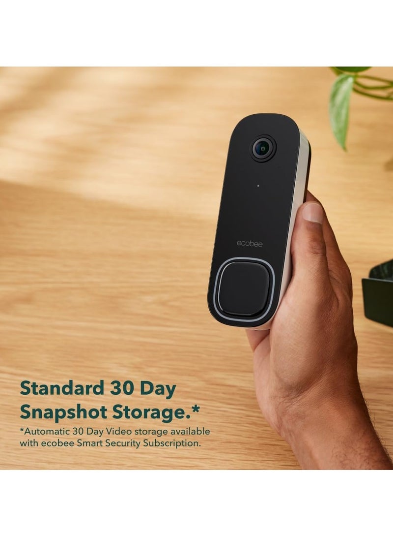 Smart Video Doorbell Camera  Wired EB-CAMSDB-01
