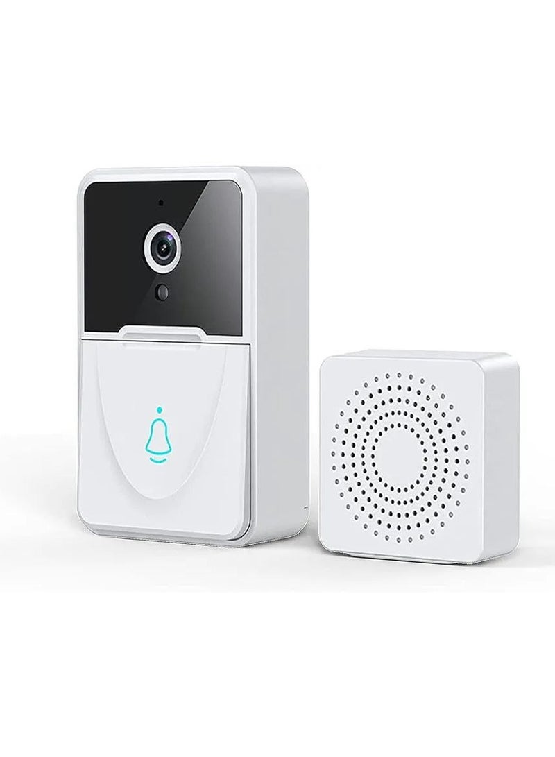 Video Doorbell - Wireless Doorbell WiFi Outdoor HD Camera Intercom Smart Wireless Doorbell Camera AI Smart Human Detection for Home Apartment Office