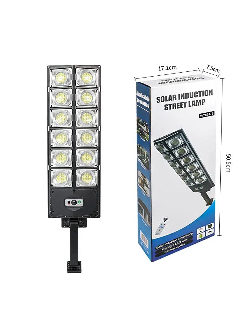 Street Light All in one 60W Led chips Motion Sensor Remote Control Waterproof Three Modes of Operation Acrylonitrile Butadiene Styrene