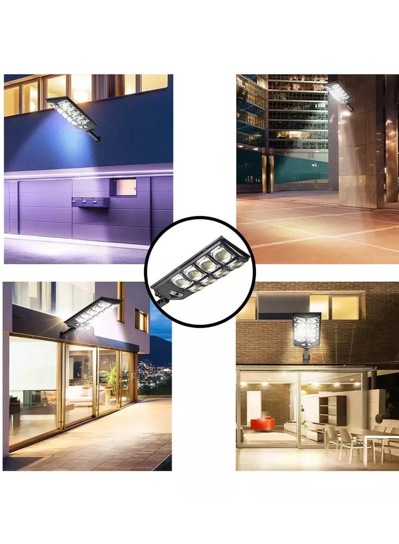 Street Light All in one 60W Led chips Motion Sensor Remote Control Waterproof Three Modes of Operation Acrylonitrile Butadiene Styrene