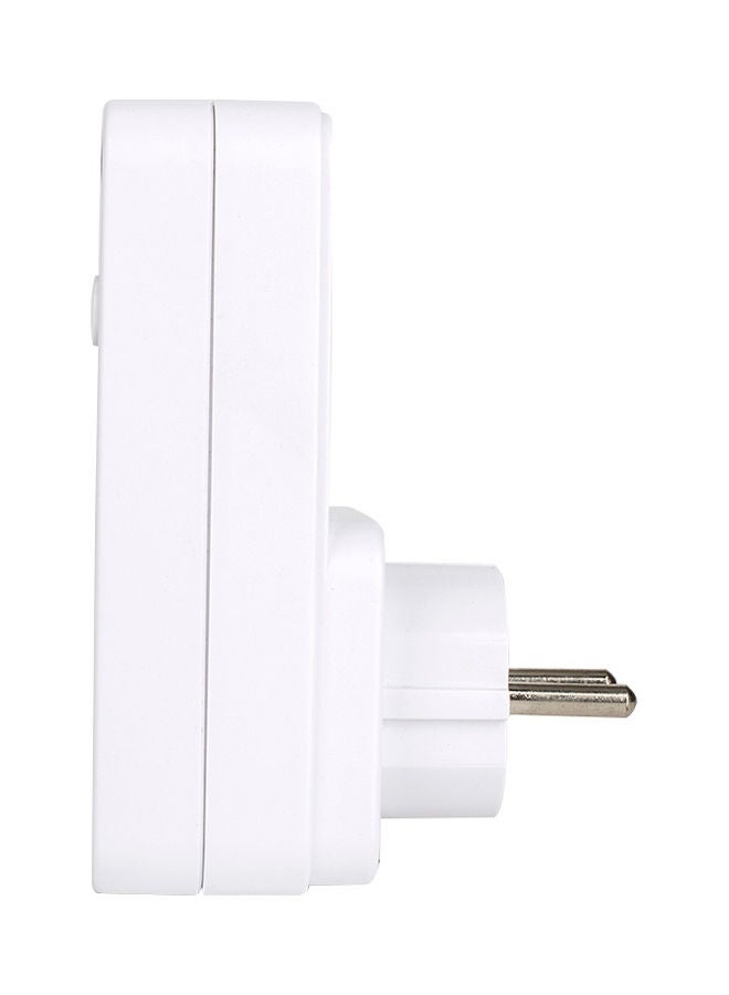 240V Countdown Timer Socket White