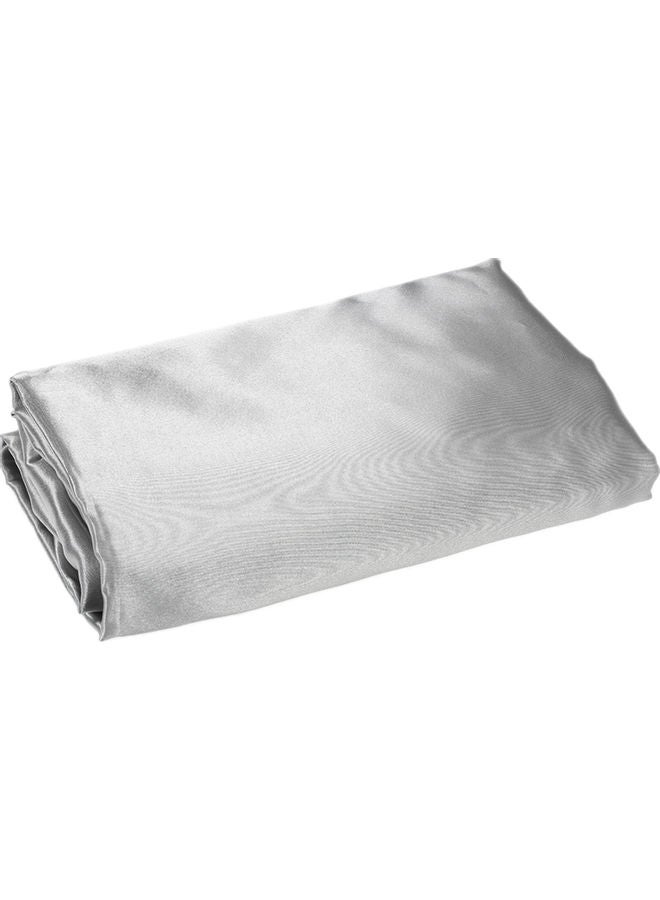 Well-made Soft Silk Fitted Sheet Cover polyester Grey 37.00 x 3.00 28.00cm