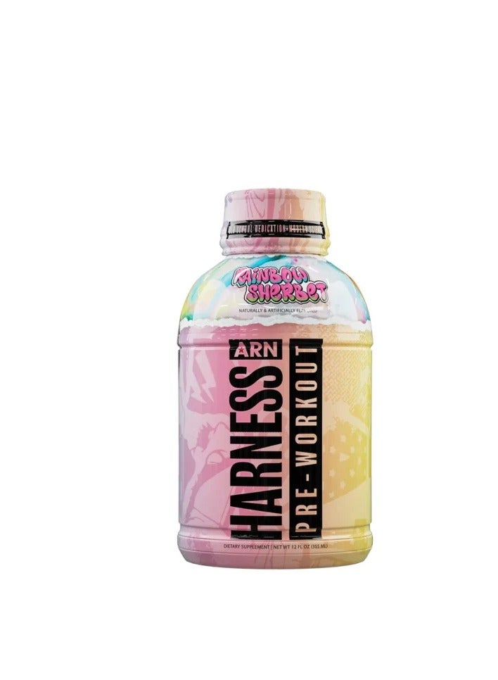 ARN Harness Pre-Workout 355ml Rainbow Sherbet