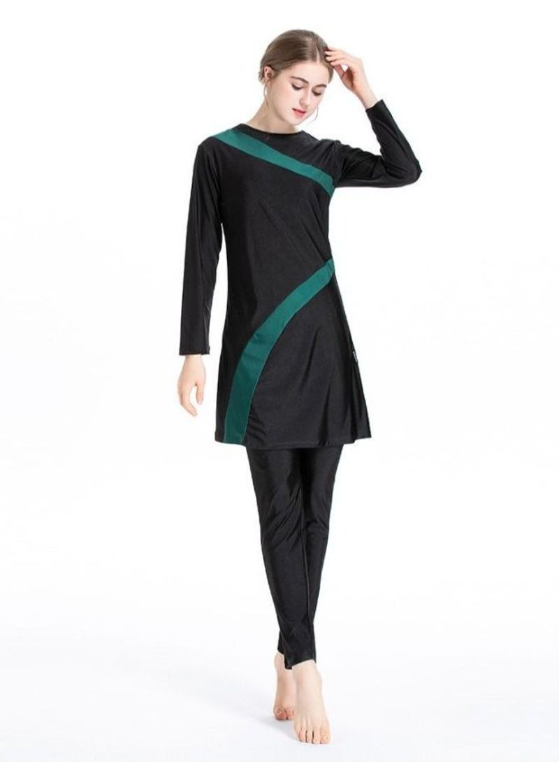 3-piece conservative Muslim swimsuit