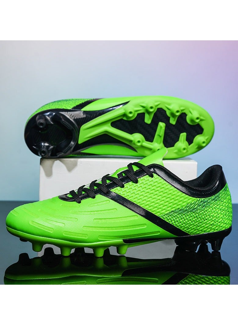 Suitable For Grass, Plastic, Floor Professional Football Shoes, Low-Top Long-Spike Broken-Spike Professional Training Sports Shoes, High-Quality Shoes For Adults And Men And Women