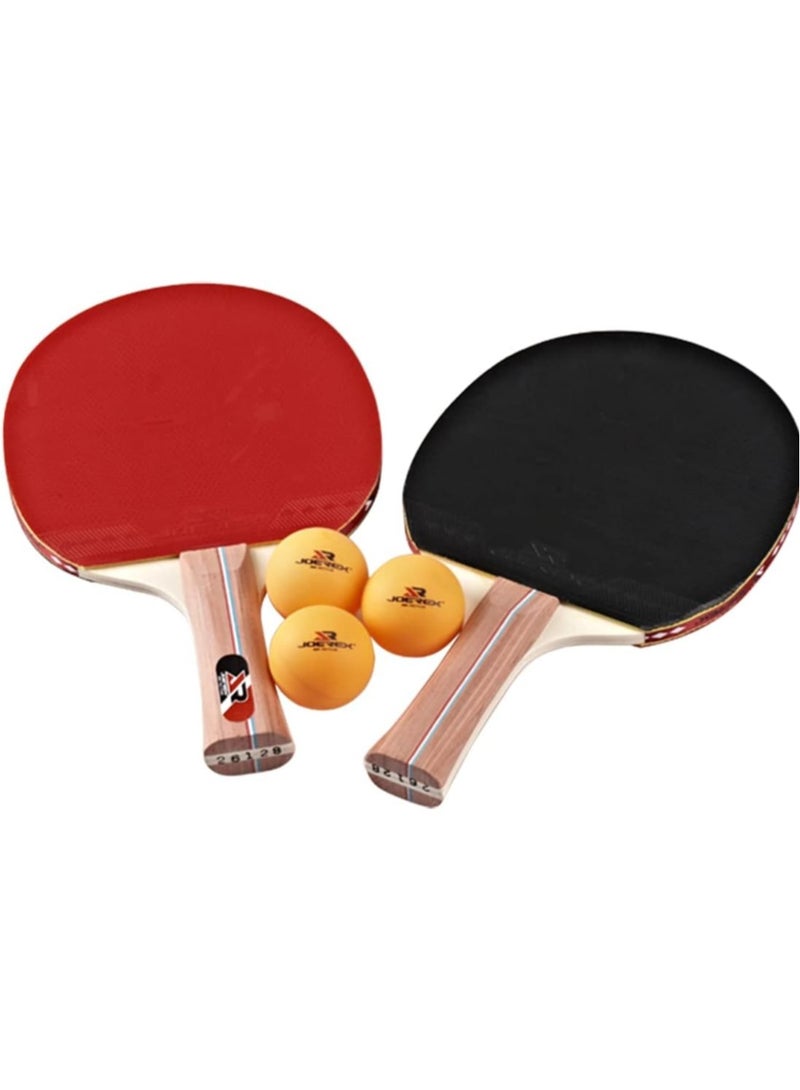 Joerex Short Handle Table Tennis Set