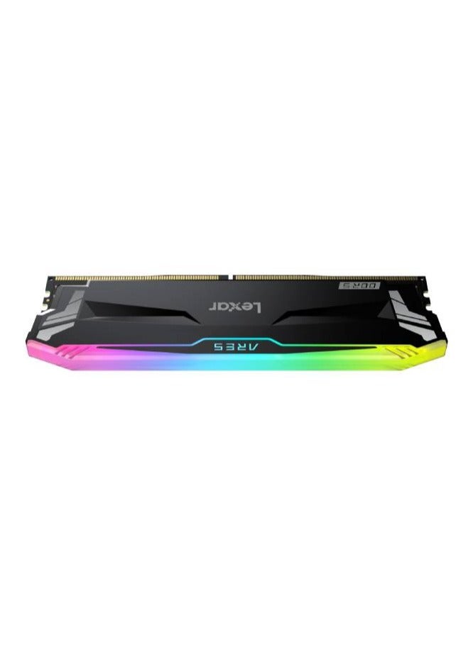 Lexar Ares DDR5 6000 CL34 1.3V Memory with heatsink and RGB lighting, Dual pack, 32GB Kit (16GBx2), XMP 3.0 & EXPO RGB