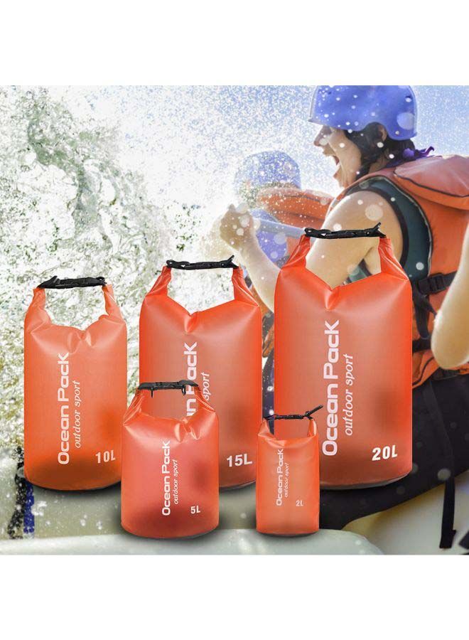 Foldable Waterproof PVC Dry Bag - 2L 32.0x13.0x2.0cm