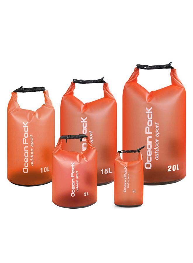 Foldable Waterproof PVC Dry Bag - 2L 17.0x8.0x2.0cm
