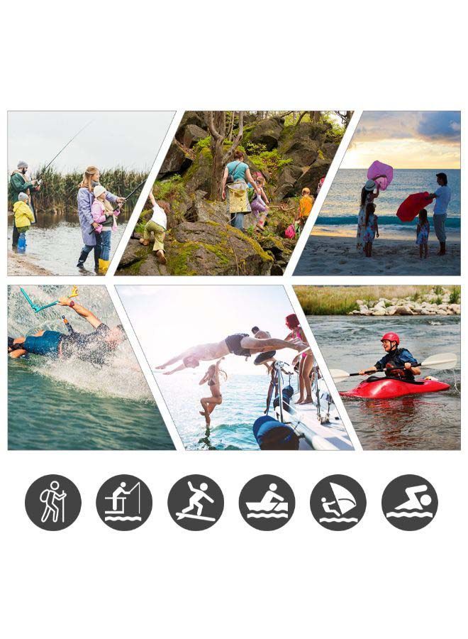 Foldable Waterproof PVC Dry Bag - 2L 17.0x8.0x2.0cm