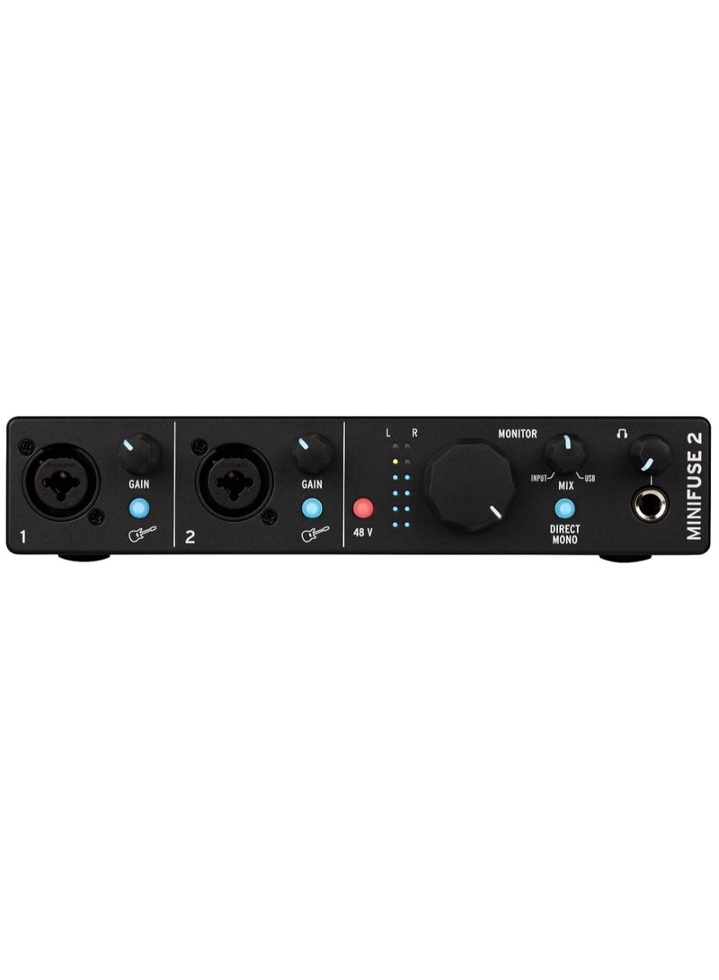 Arturia MiniFuse 2 Flexible dual audio interface, Black