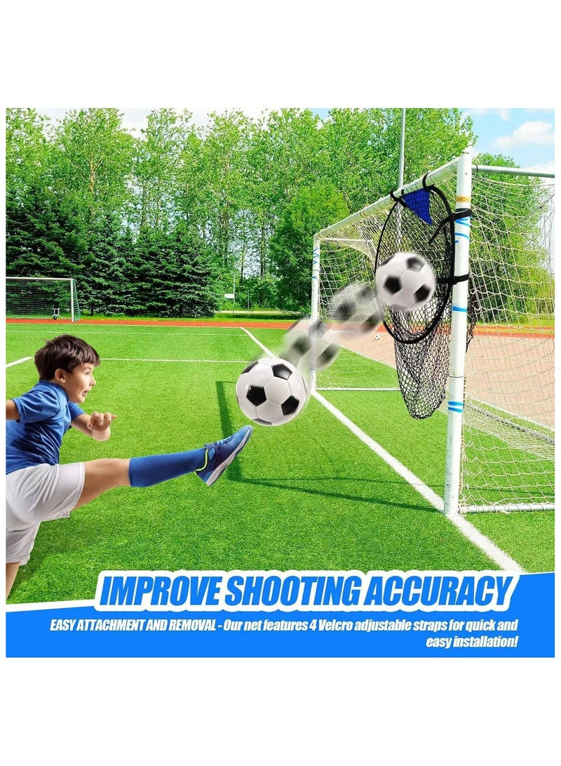 Soccer Goal Goal Training, Portable Soccer Soccer Goal Net Soccer Top Trash Can Target Bag for Accuracy Training Practice Equipment with 4 Adjustable Straps. Pack of twor Top Bins Target Bag for Accuracy Training Practice Equipment, with 4 Adjustable Straps.