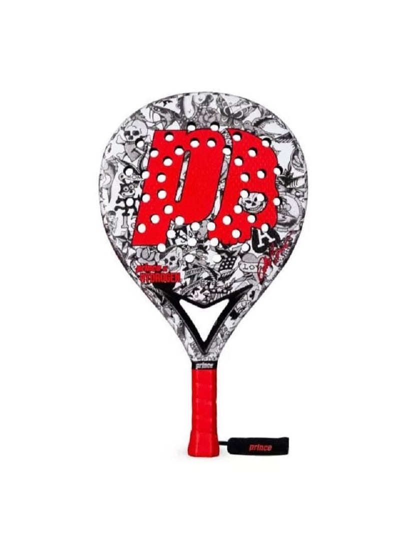 Prince Hydrogen Padel Racquet Rocket Tattoo