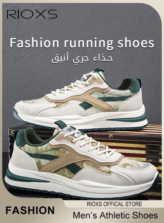Men's Trainers Shoes, Athletic Shoes For Men, Fashion Sports Shoes,  Breathable Sneakers, Comfort Fitness Shoes For Running Jogging Walking And Daily Wear