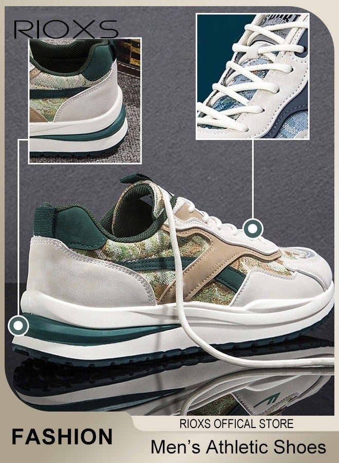 Men's Trainers Shoes, Athletic Shoes For Men, Fashion Sports Shoes,  Breathable Sneakers, Comfort Fitness Shoes For Running Jogging Walking And Daily Wear