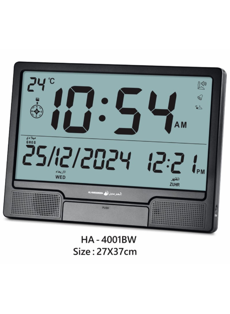 Digital Islamic Azan Table And Wall Clock With Remote Control