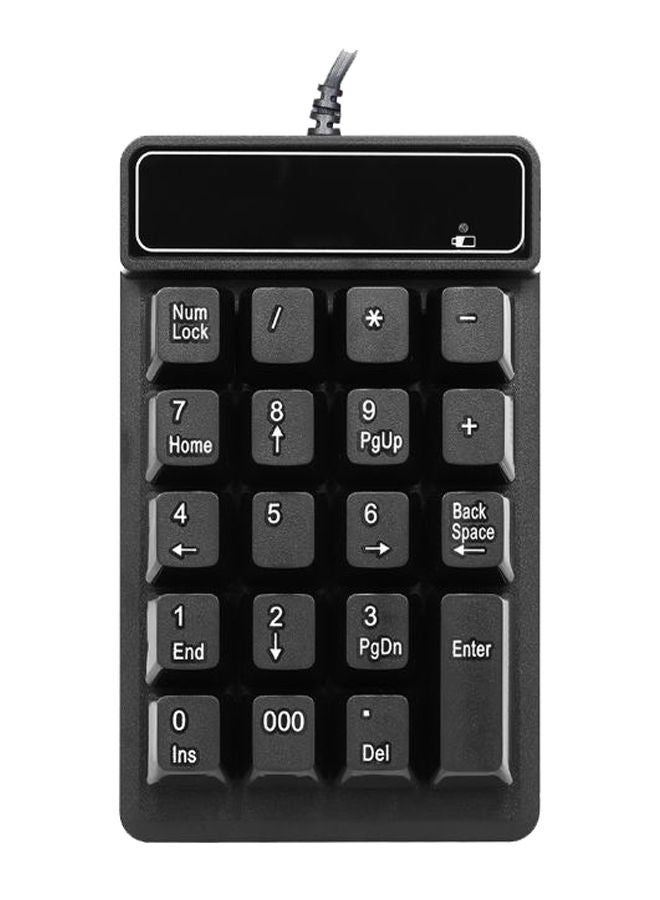 USB Numeric Keypad Black