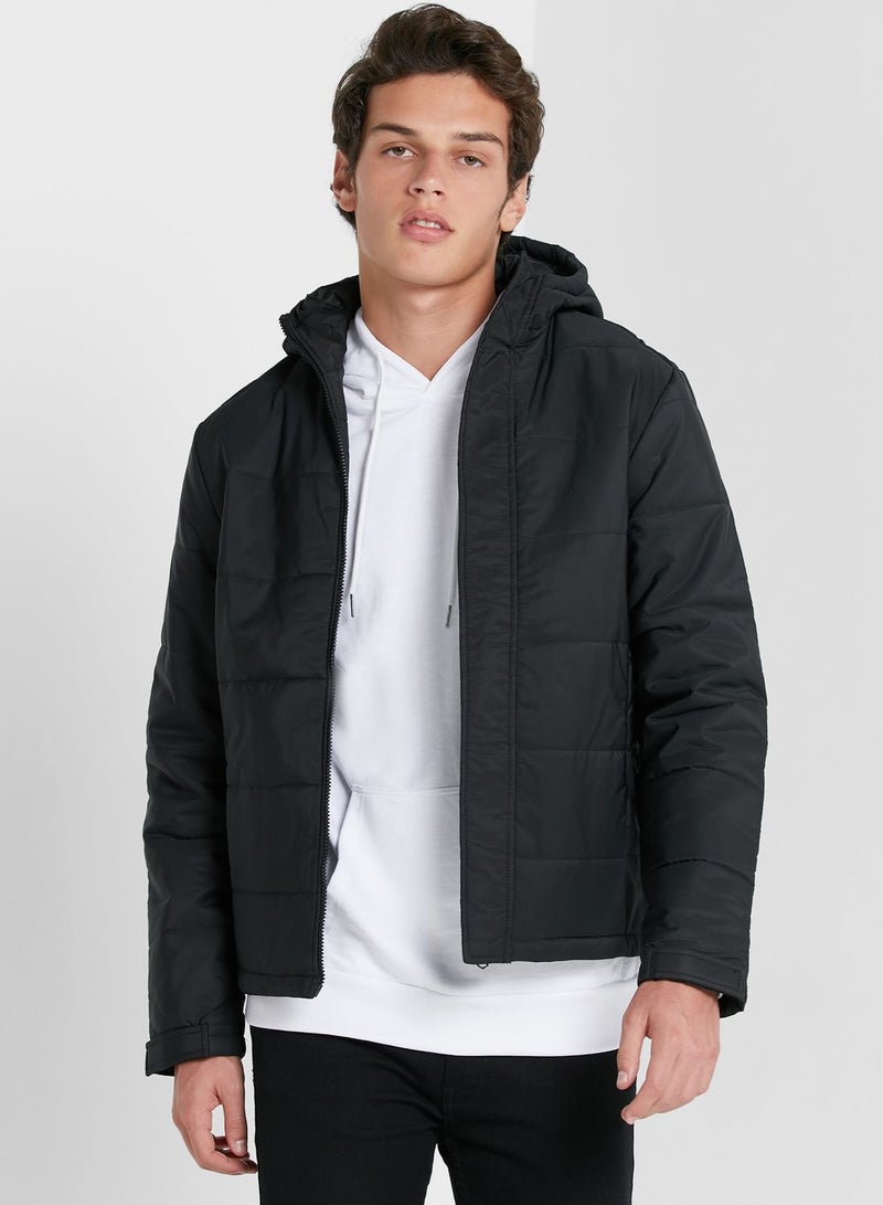 Padded Hooded Coat