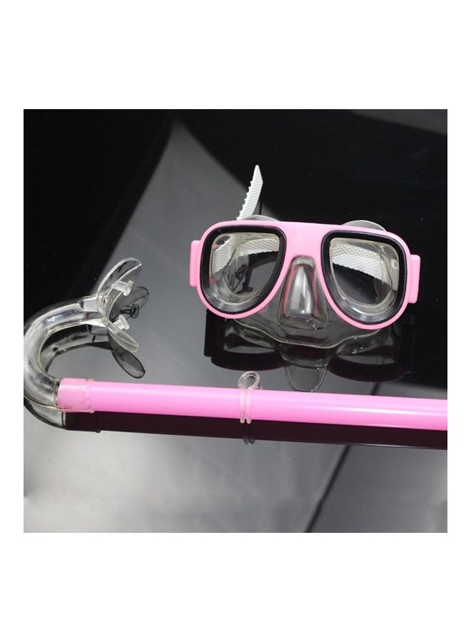 Swimming Snorkel With Diving Goggles Set