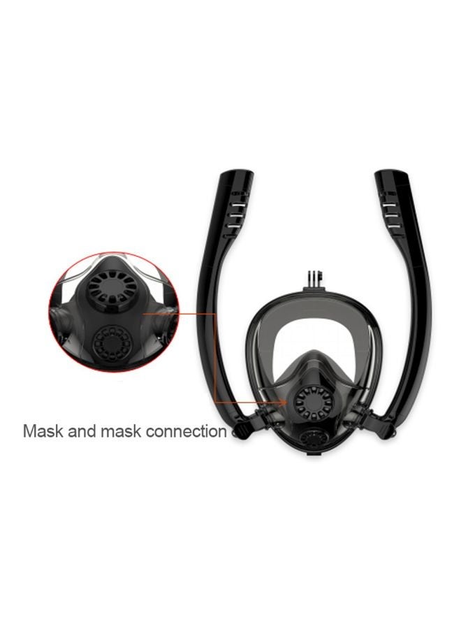 Snorkelling Diving Mask 29x13x29cm