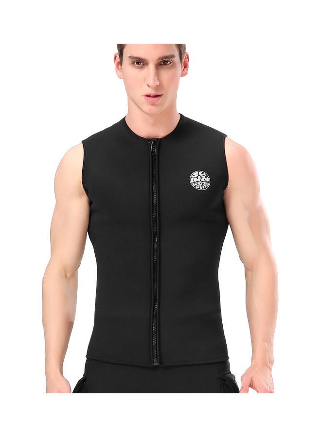 Neoprene Wetsuit Top Vest 40.00x3.00x35.00cm