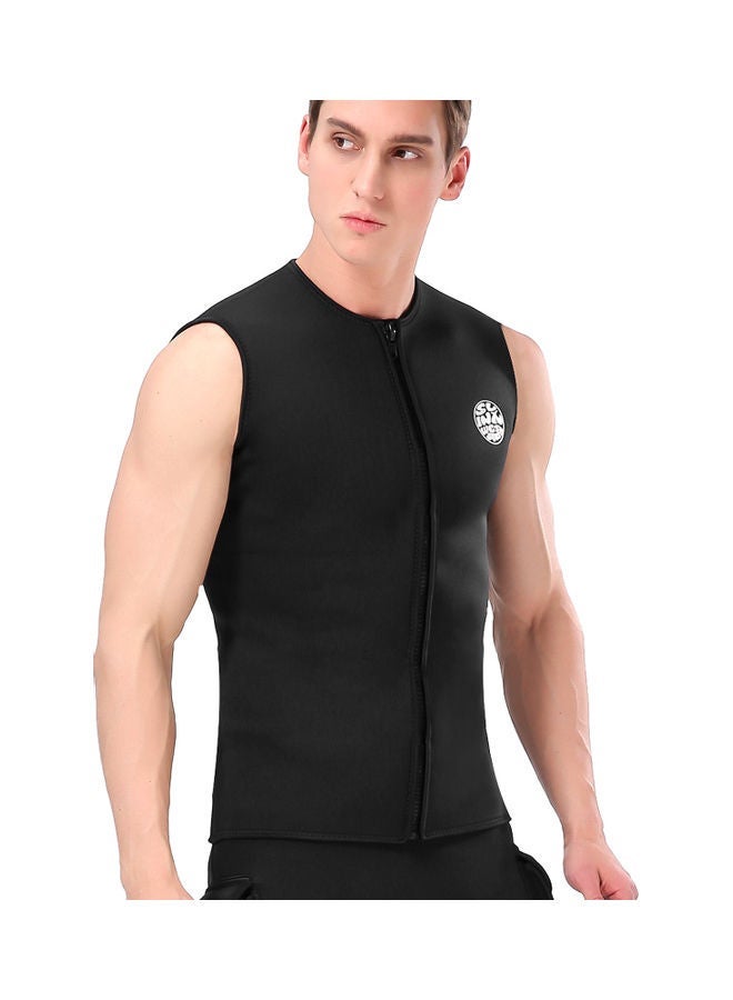 Neoprene Wetsuit Top Vest 40.00x3.00x35.00cm