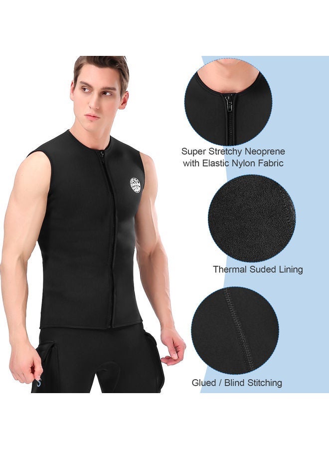 Neoprene Wetsuit Top Vest 40.00x3.00x35.00cm
