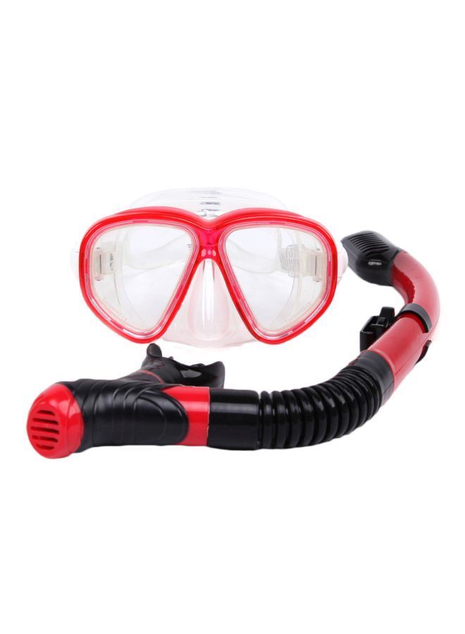 2-Piece Anti-Fog Snorkeling Gear Set 45x1x16centimeter