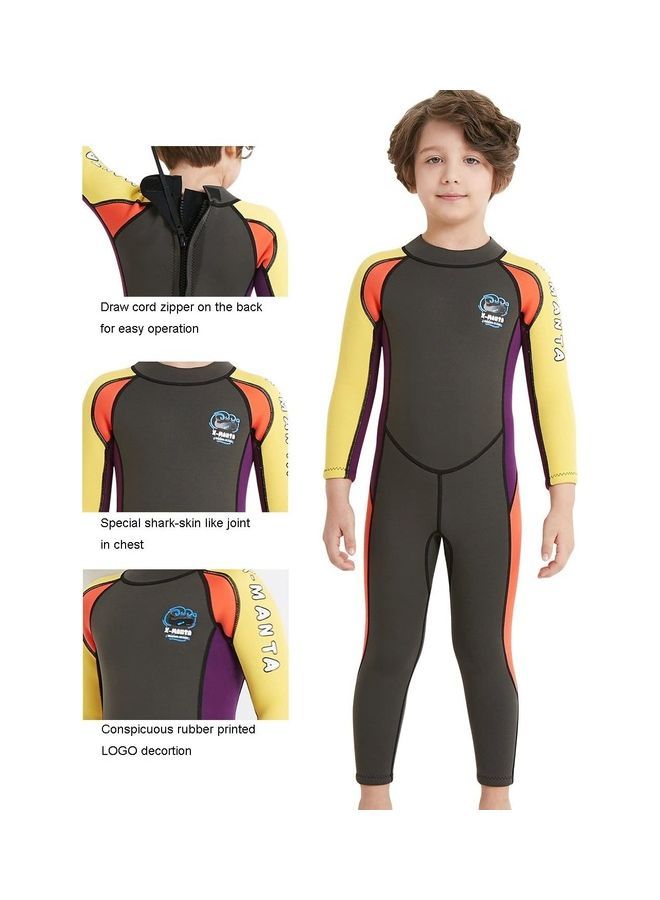 One Piece Quick Dry Thermal Swimsuit 10-11 Years