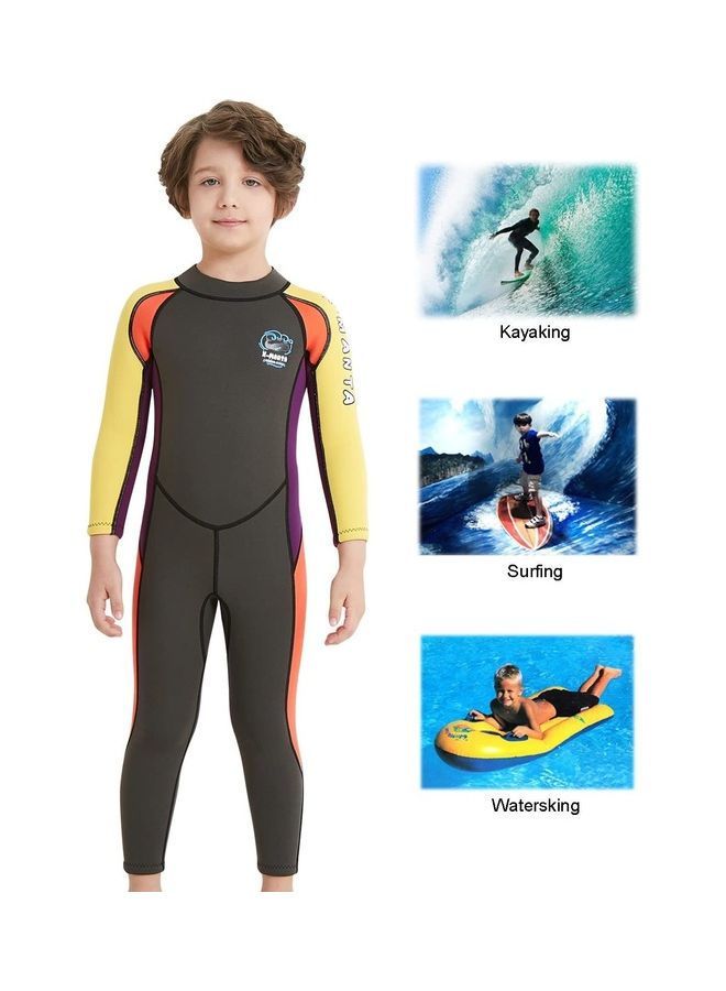 One Piece Quick Dry Thermal Swimsuit 10-11 Years